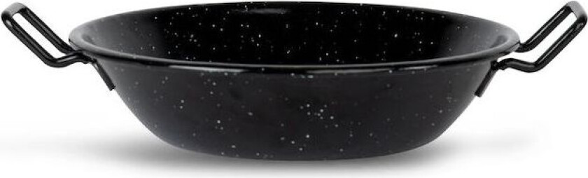 Doris emaljert wokpanne liten Ø 23,5 cm Sort