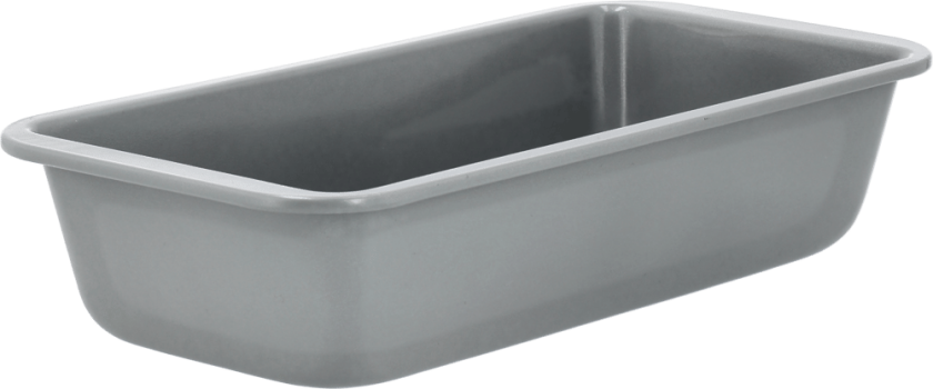 brødform keramisk non-stick sølv 30x15 cm