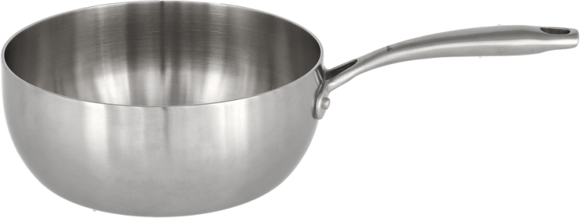 sauteuse 3-lags rustfritt stål 20 cm