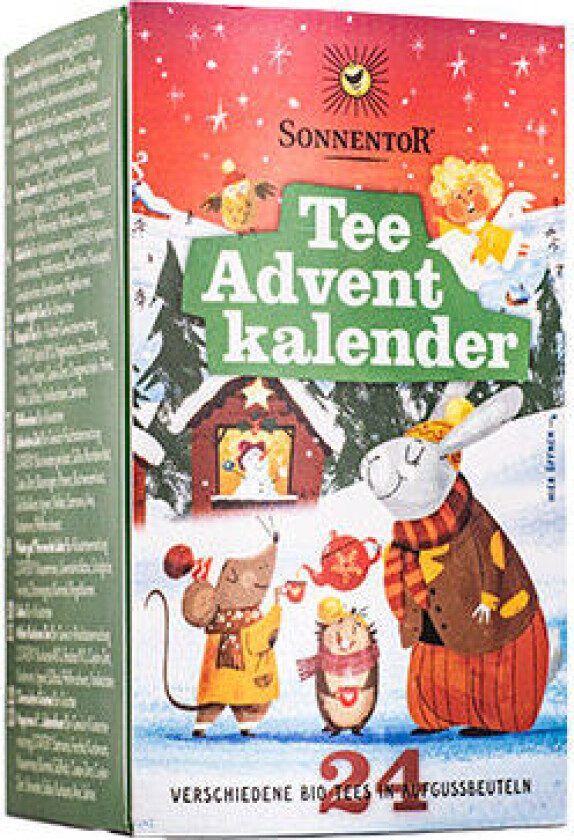 Adventskalender te Økologisk - 24 Poser