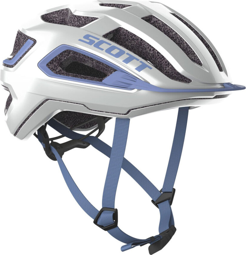 Scott Arx Sykkelhjelm White/Dream Blue