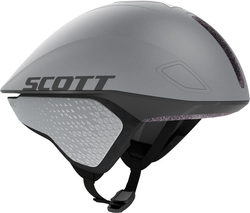 Scott Split Plus TT&TRI sykkelhjelm, Vogue silver