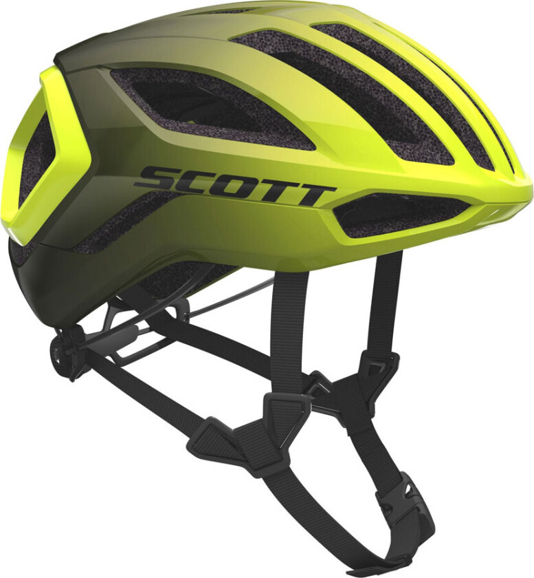 Scott Centric Plus Sykkelhjelm Radium yellow RC