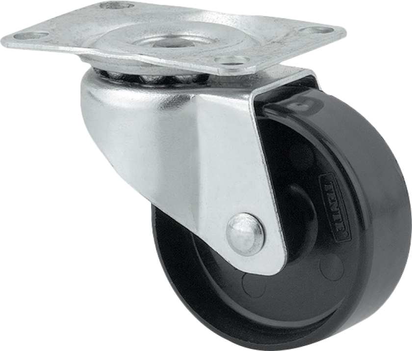 Bilde av Møbelhjul 1430 POI 025 P60-35Ã30