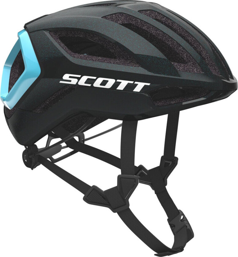 Scott Centric Plus Sykkelhjelm Black/Light Blue