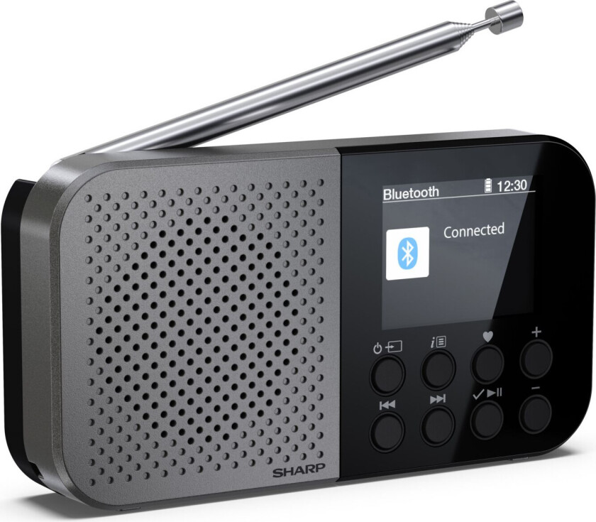 DR-P520 Osaka, Radio, Bluetooth DAB, DaB+, FM - Svart