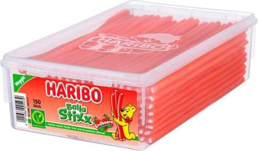 Balla Stixx Jordbær Veggie (vegetar) 150st 1,125kg