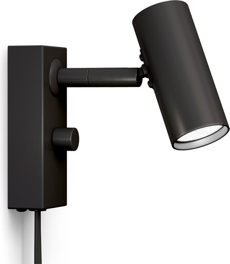 - Cato Vegglampe Matt Svart/Matt Svart