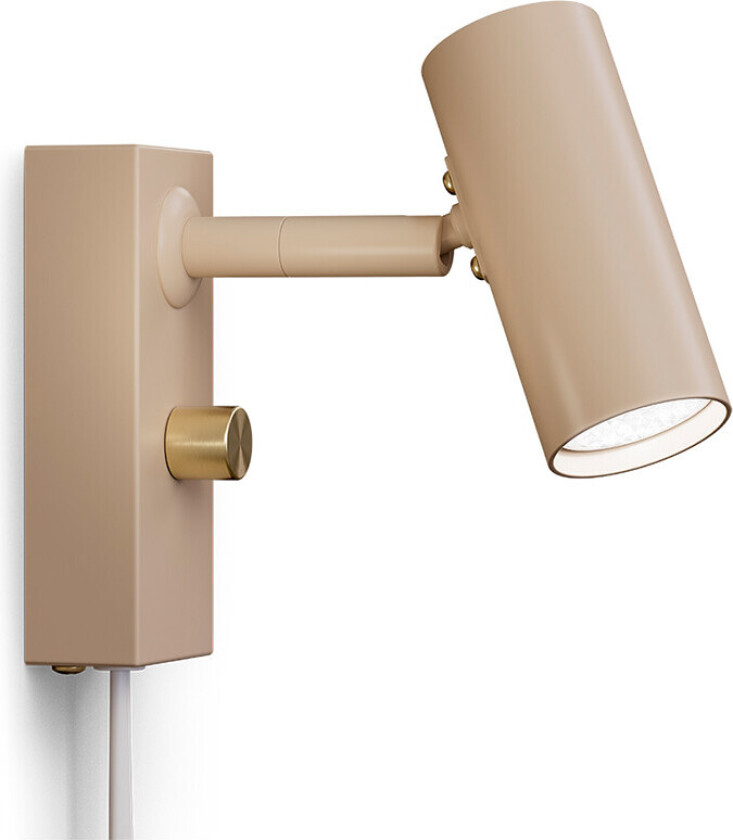 - Cato Vegglampe Nougat/Messing