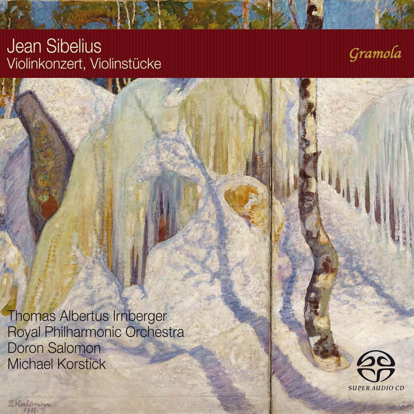 Thomas Albertus Irnberger, Royal Philharmonic Orchestra, Michael Korstick, Doron Salomon Sibelius: Violin Concerto; Pieces for Violin & Piano CD
