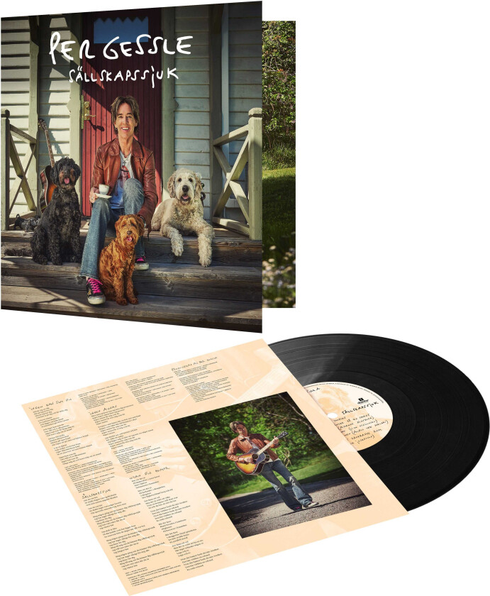Per Gessle Sällskapssjuk LP/Vinyl