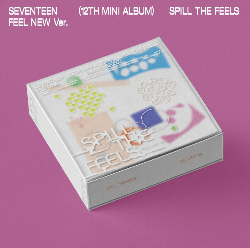 Seventeen  12th Mini Album ‘SPILL THE FEELS’ (FEEL NEW Ver.)  CD