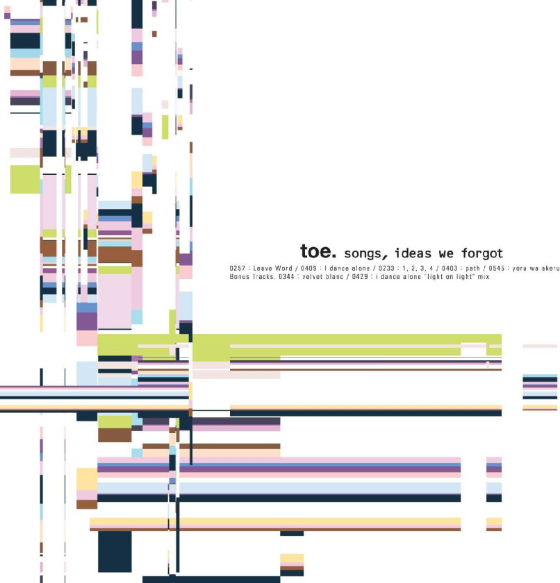 Toe Songs, Ideas We Forgot LP/Vinyl