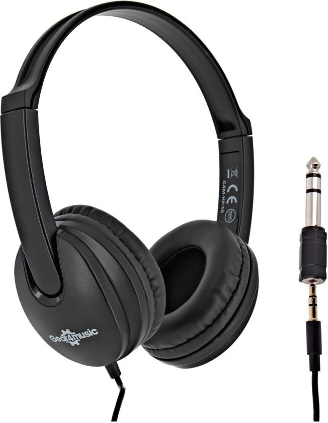 Gear4Music Junior Hodetelefoner Svart fra Gear4Music