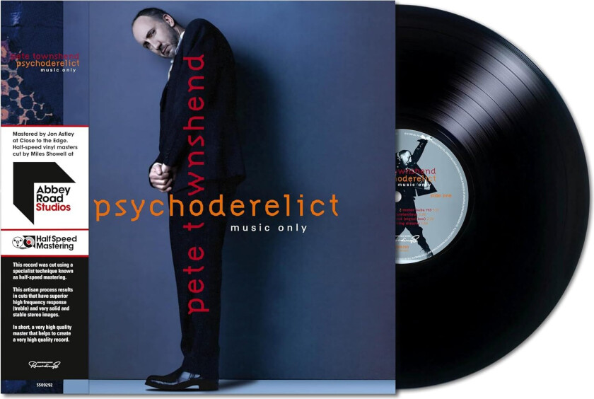 Pete Townshend Psychoderelict LP/Vinyl