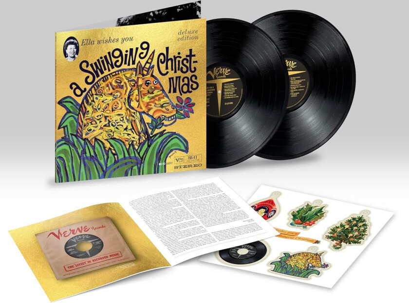 Ella Fitzgerald Ella Wishes You A Swinging Christmas LP/Vinyl