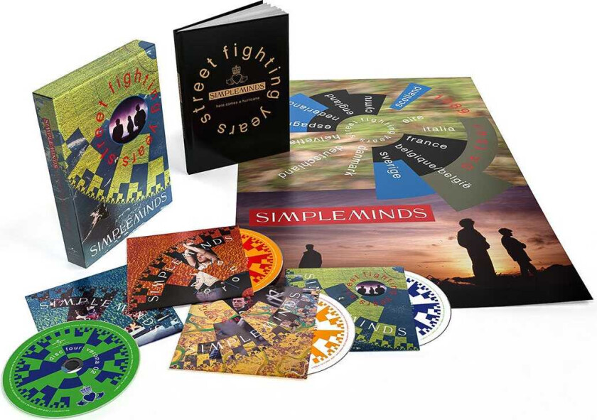Simple Minds Street Fighting Years Box Set CD