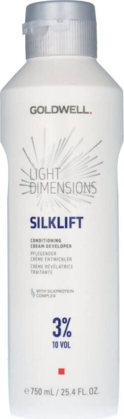 SilkLift Conditioning Cream Developer Light Dimensions 3% 10 VOL 750 ml