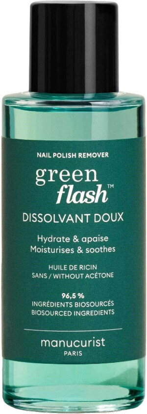 Green Flash Gel Polish Remover Eau Dissolvant 100 ml