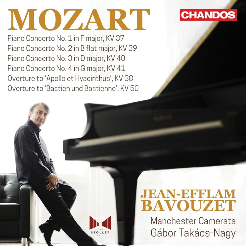 JeanEfflam Bavouzet, Manchester Camerata, Gábor TakácsNagy  Mozart: Piano Concertos, Vol. 10  CD