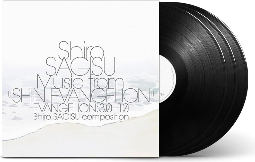 Shiro Sagisu Music from "SHIN EVANGELION" EVANGELION: 3.0+1.0 LP/Vinyl
