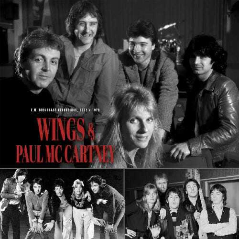 Paul McCartney & Wings, Paul McCartney, Wings FM Broadcast Recordings 1972 / 1978 LP/Vinyl