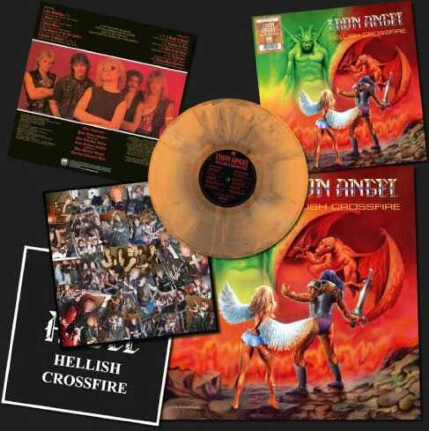 Iron Angel Hellish Crossfire LP/Vinyl