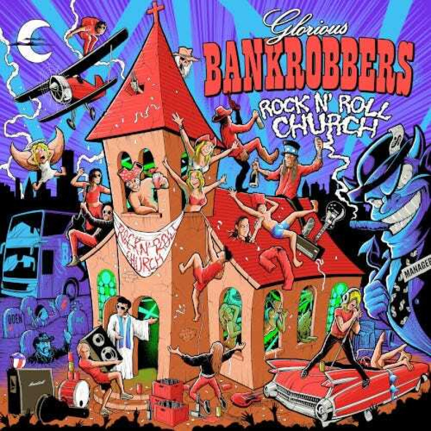 Glorious Bankrobbers Rock'n'roll Church LP/Vinyl