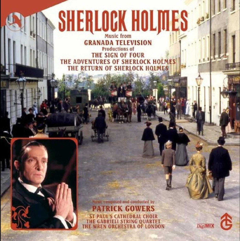 Patrick Gowers Sherlock Holmes Original TV Soundtrack (Granada TV) LP/Vinyl