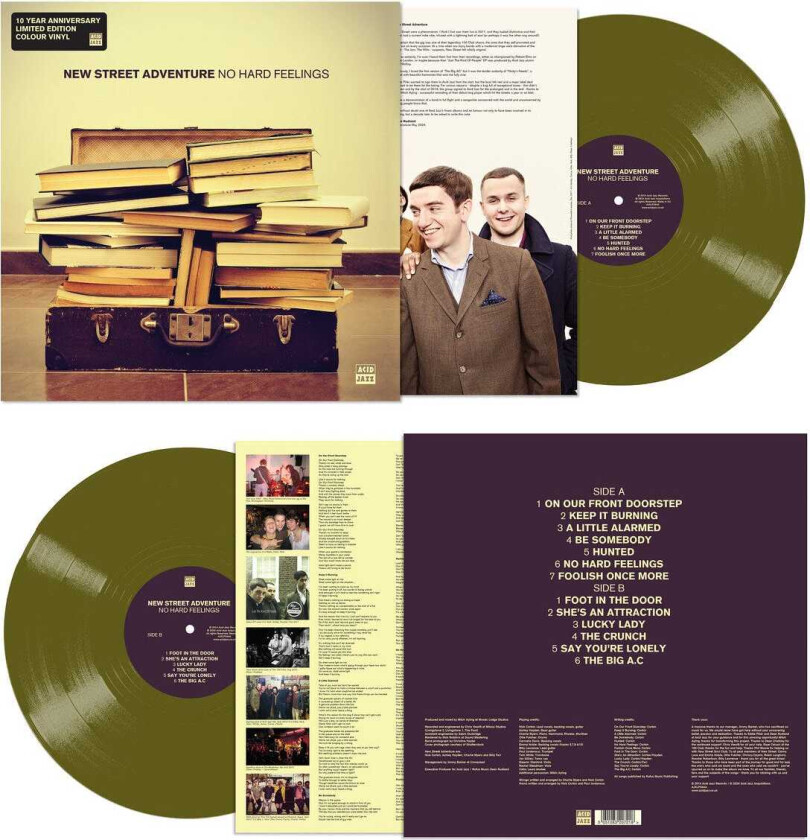 New Street Adventure No Hard Feelings LP/Vinyl