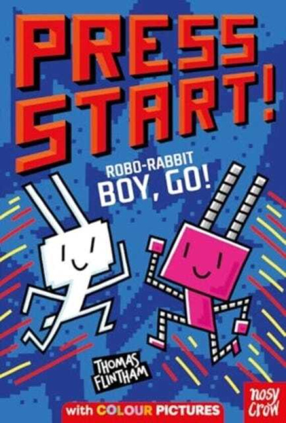 Press Start! RoboRabbit Boy Go!