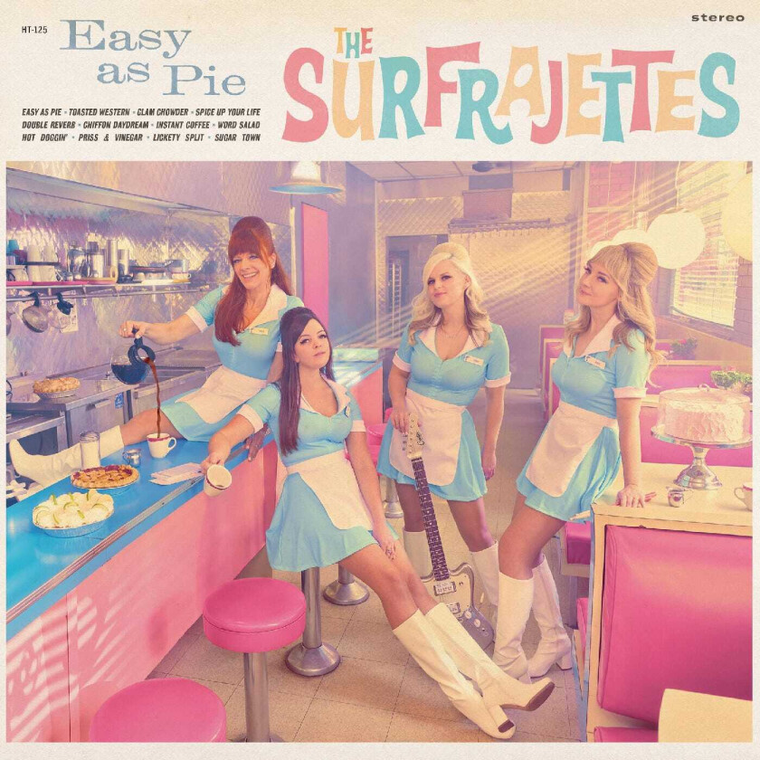 The Surfrajettes Easy as Pie LP/Vinyl