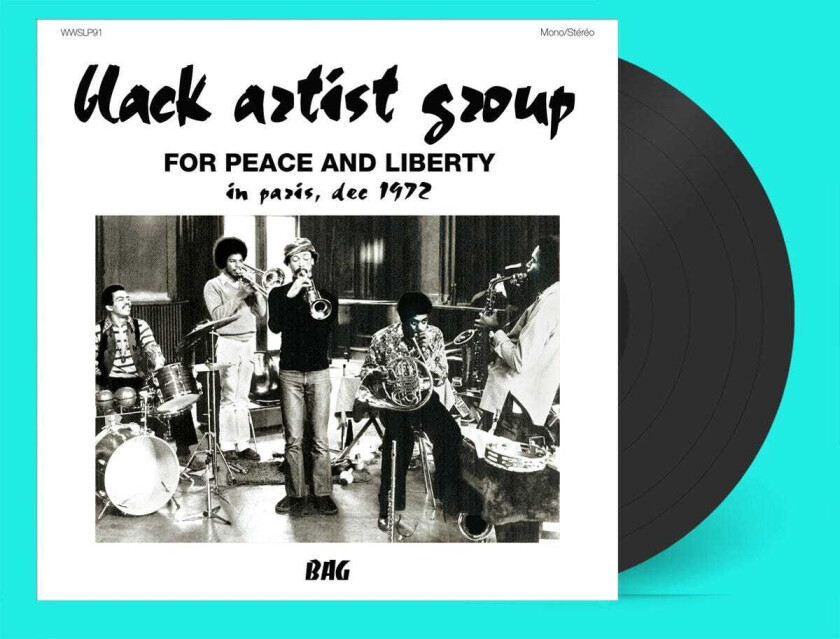 Black Artist Group For Peace And Liberty In Paris, Dec 1972 LP/Vinyl