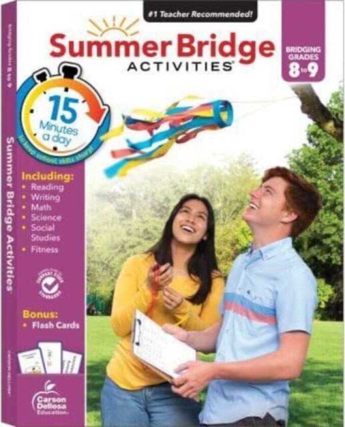 Summer Bridge Activities Grades 8 to 9