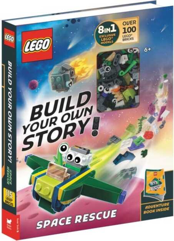 LEGO® Books: Build Your Own Story: Space Rescue (with over 100 LEGO bricks and exclusive models to build)