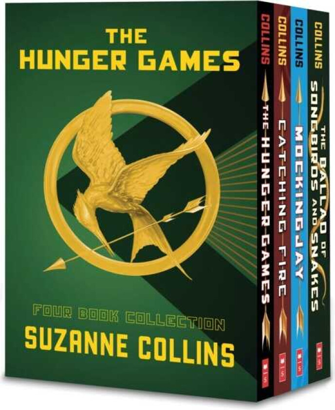 Hunger Games 4Book Paperback Box Set (the Hunger Games, Catching Fire, Mockingjay, the Ballad of Songbirds and Snakes)