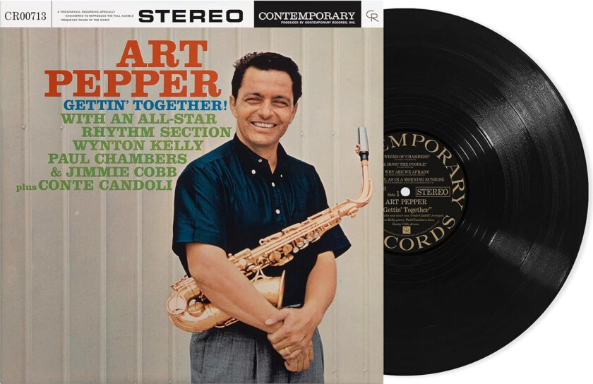 Art Pepper Gettin' Together Contemporary Records Acoustic Sounds Series LP/Vinyl