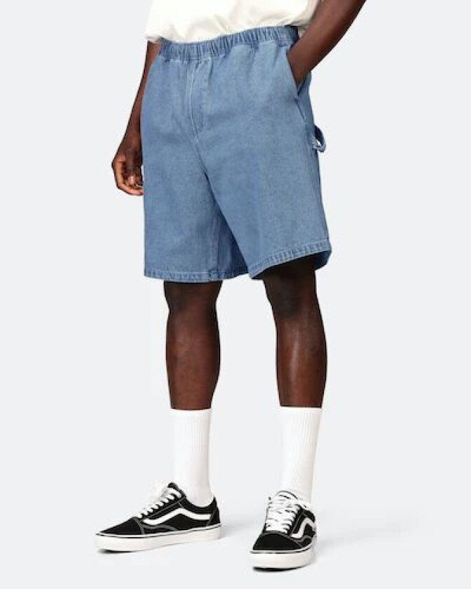 Obey Easy Denim Carpenter shorts Svart Female M