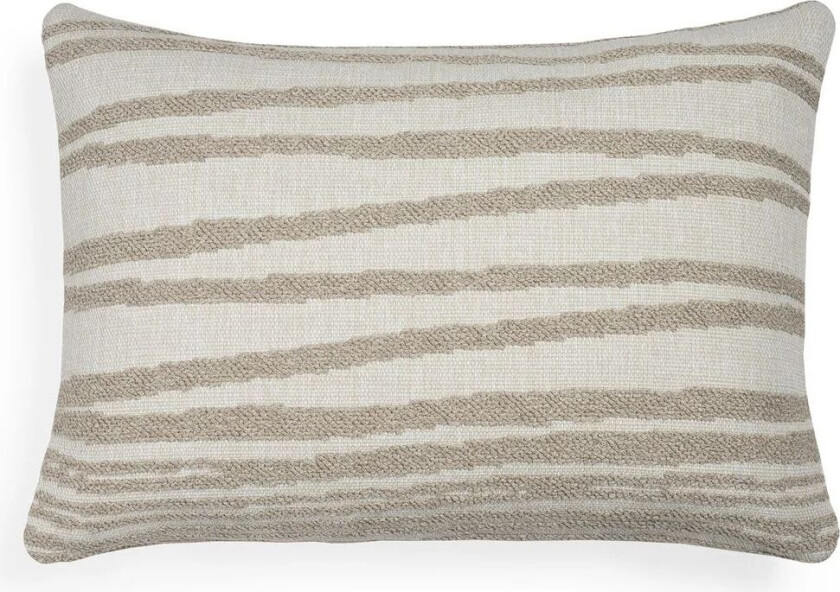 Stripes outdoor pute 40 x 60 cm Lumbar (beige)