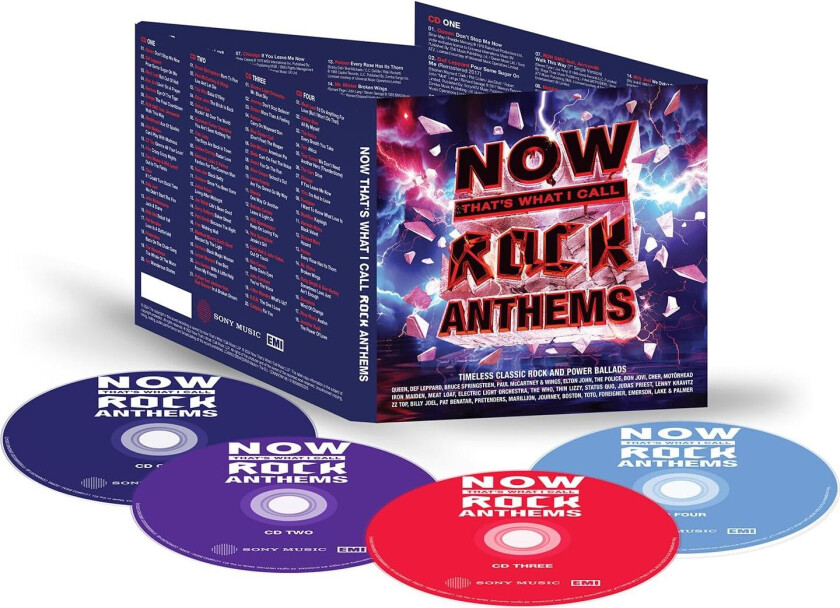 Diverse Rock NOW That's What I Call Rock Anthems CD