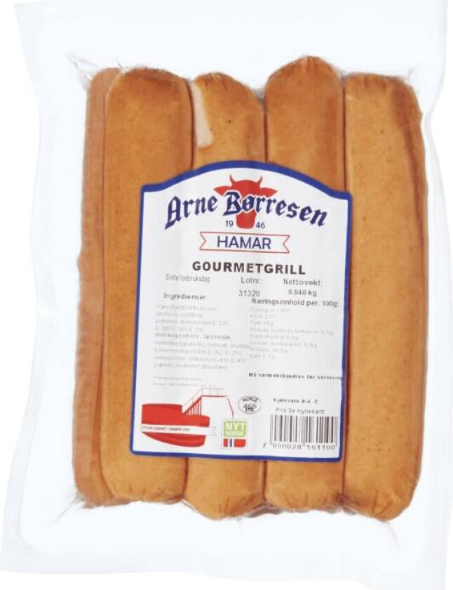 Arne Børresen Gourmetgrill 640g