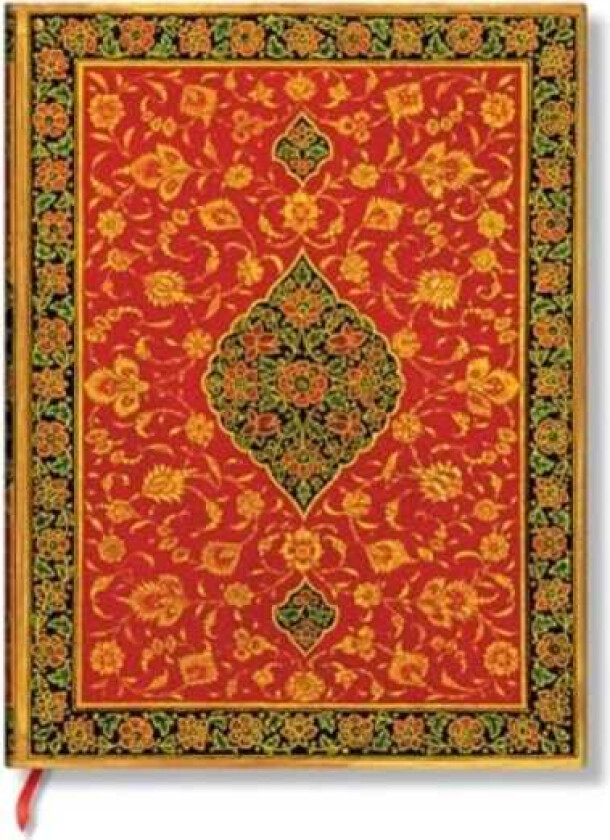 Layla (Persian Poetry) Midi Lined Hardback Journal (Elastic Band Closure)