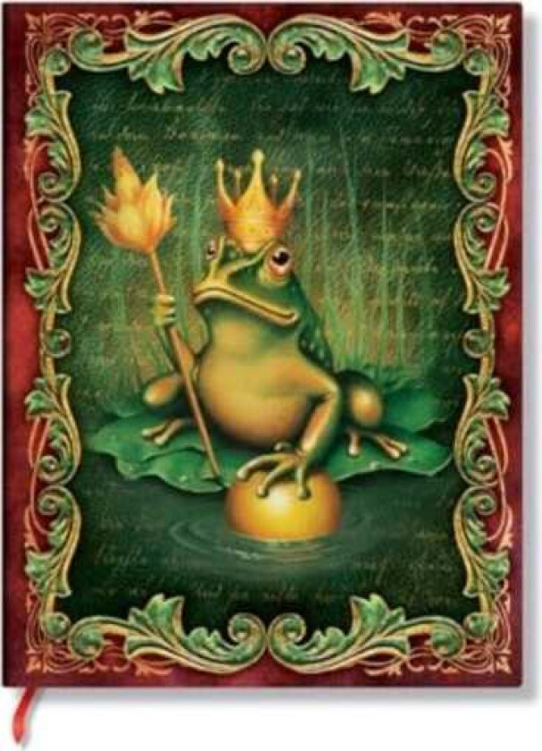 The Brothers Grimm, Frog Prince (Fairy Tale Collection) Ultra Unlined Hardback Journal (Elastic Band Closure)