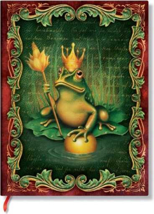 The Brothers Grimm, Frog Prince (Fairy Tale Collection) Ultra Lined Hardback Journal (Elastic Band Closure)