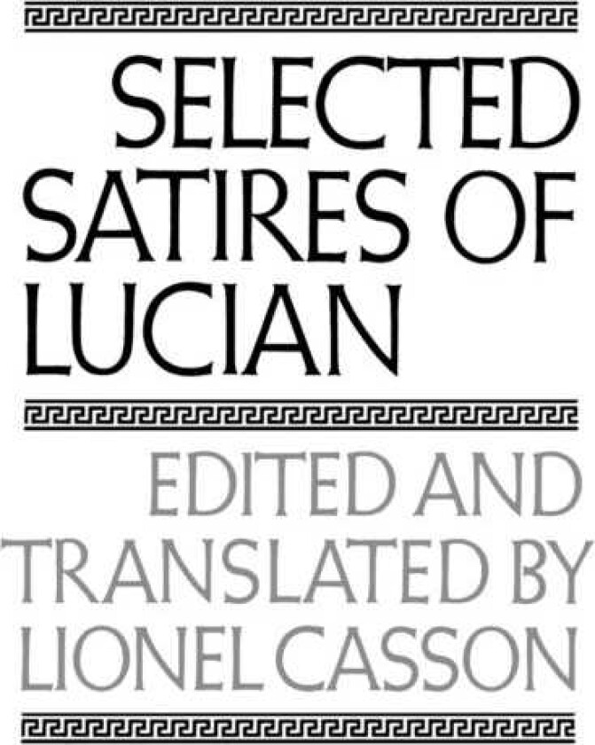 Selected Satires of Lucian