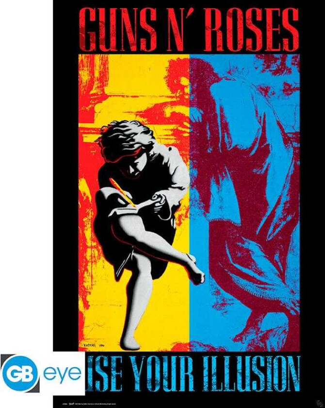 Guns N Roses Plakat Illusion