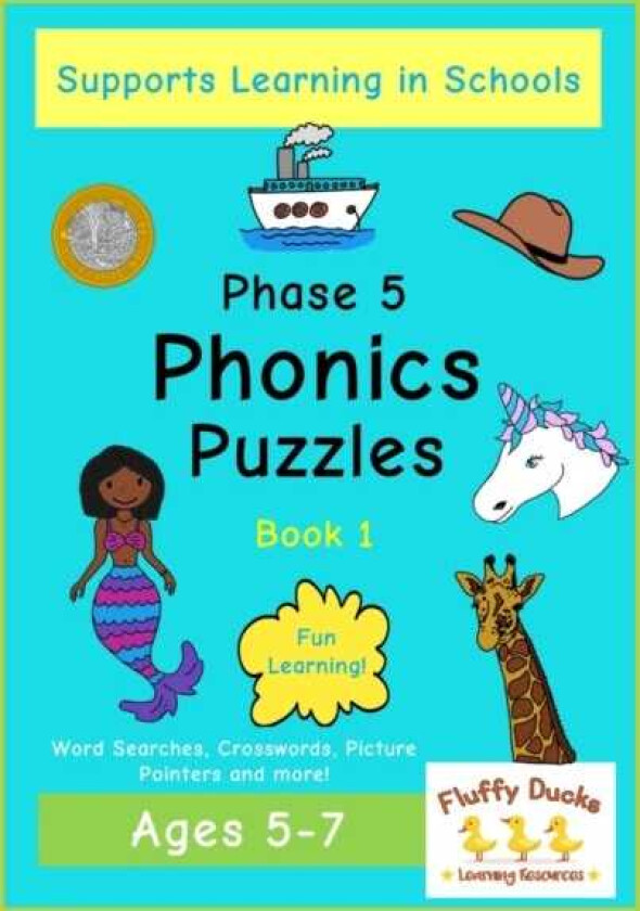 Phonics Puzzles Phase 5  Book 1: Fun Learning