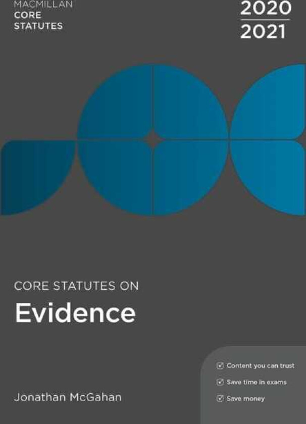 Core Statutes on Evidence 202021