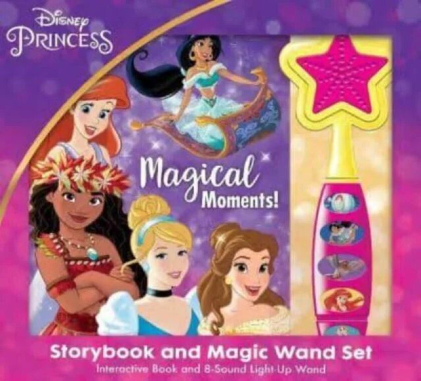 Disney Princess: Magical Moments! Storybook and Magic Wand Sound Book Set av PI Kids