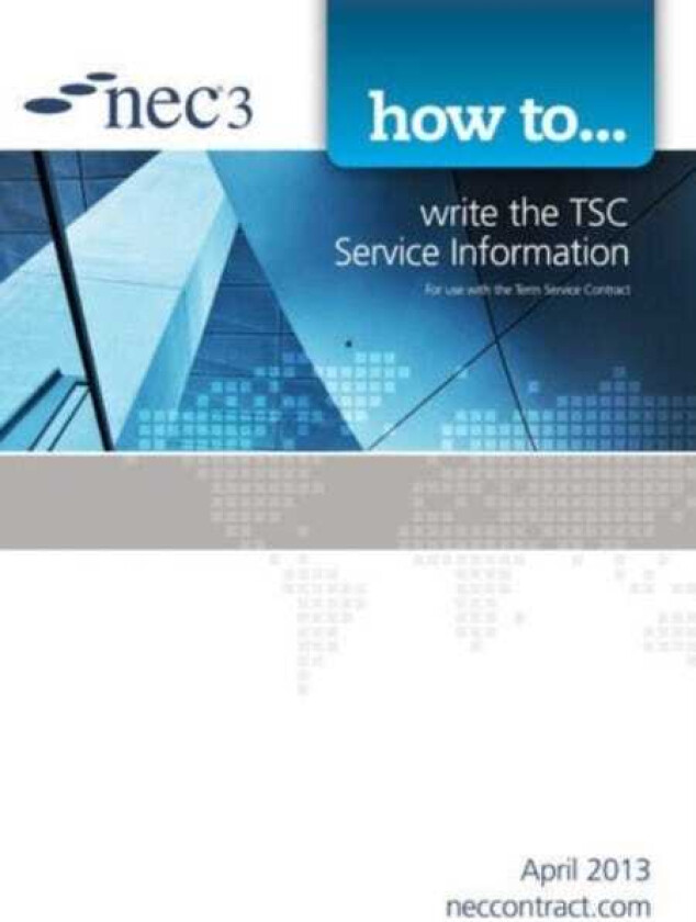 How to write the TSC Service Information